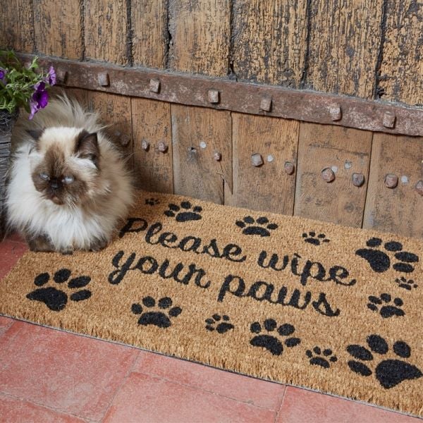 Wipe your paws Coir Doormat 