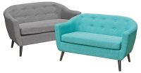 Cleo 2 Seater Sofa - Teal or Grey