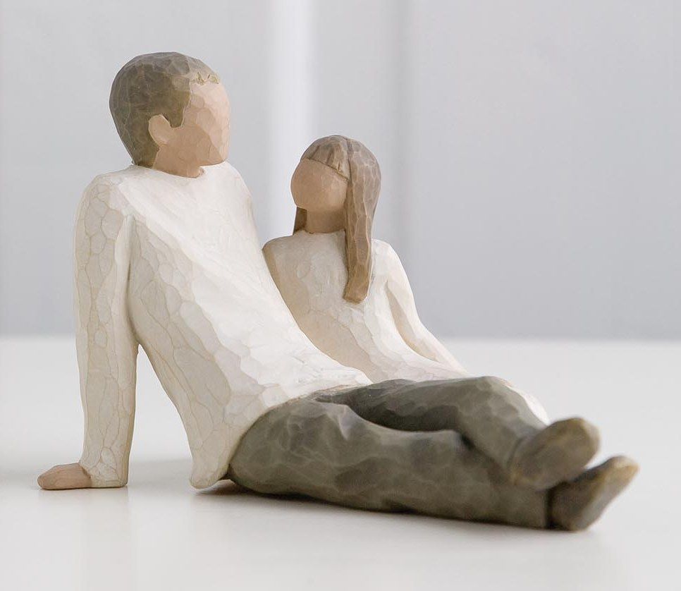 Willow Tree - Father and Daughter Figure