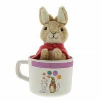 Peter Rabbit Flopsy Bamboo Mug & Soft Toy Gift Set