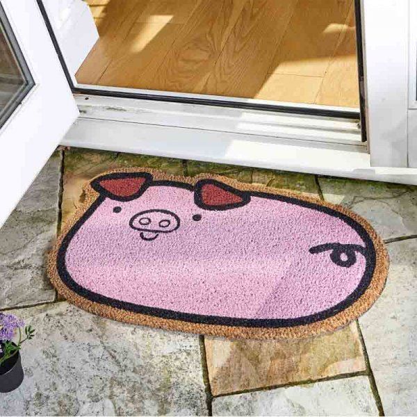 Porky Pig Coir Doormat 