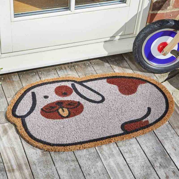 Spotty Dog Coir Doormat 