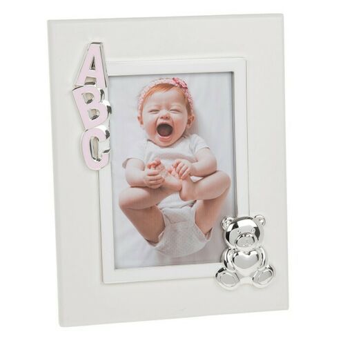 ABC Baby Pink 4x6" Photo Picture Frame