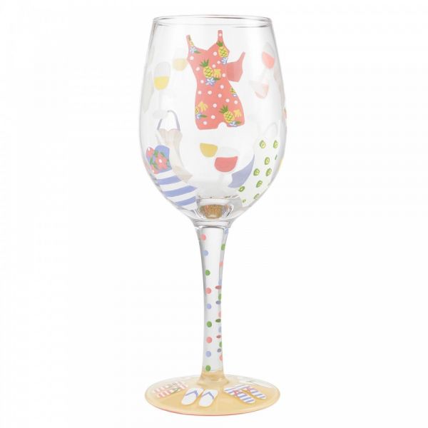 Lolita CABANA CUTIE Wine Glass