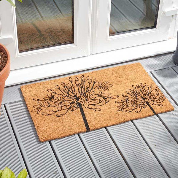 Lily of the Nile Coir Doormat 