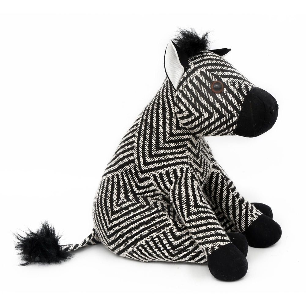 Zebra Doorstop