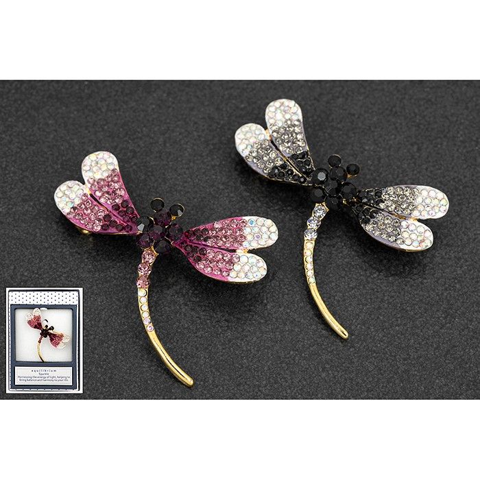 Equilibrium Diamante Dragonfly Brooch