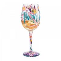 Lolita Gift Boxed Dragonfly Magic Wine Glass Gift Hand Painted