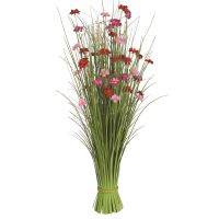 Large 100 cm Grass Floral Bundle Azalea Faux Bouquet