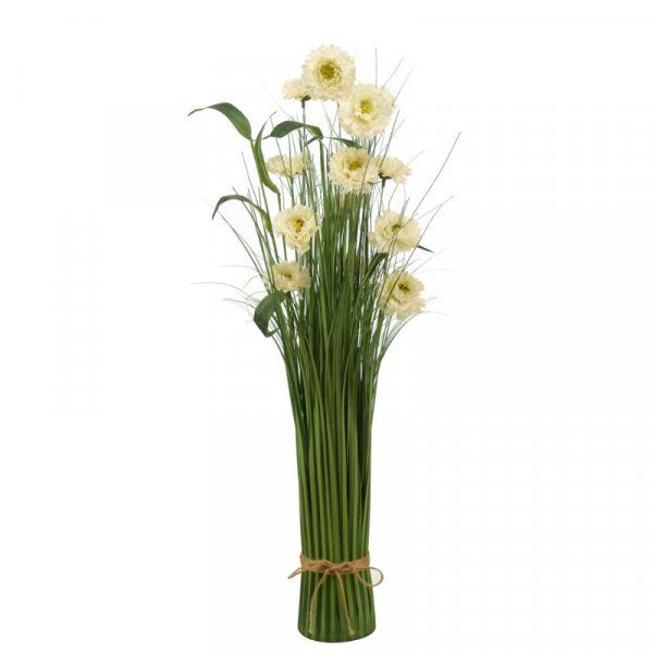 70cm Pearl Blooms Wild Flower Grass Faux Bouquet