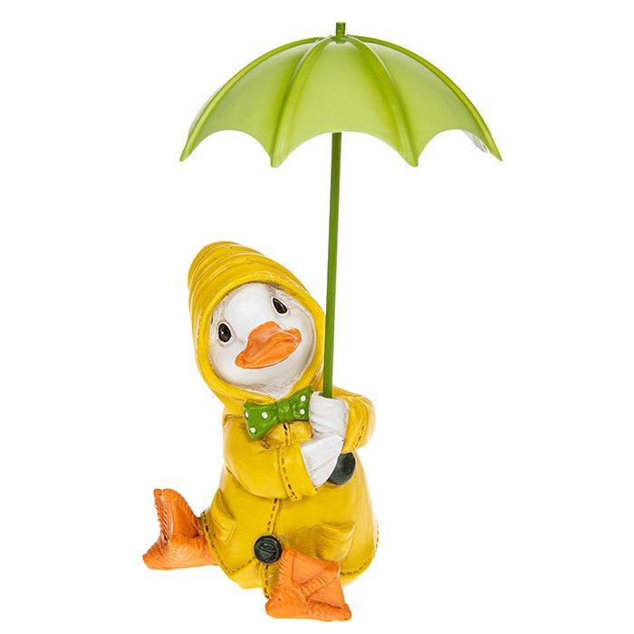 Puddle Duck with Brolly Figurine 