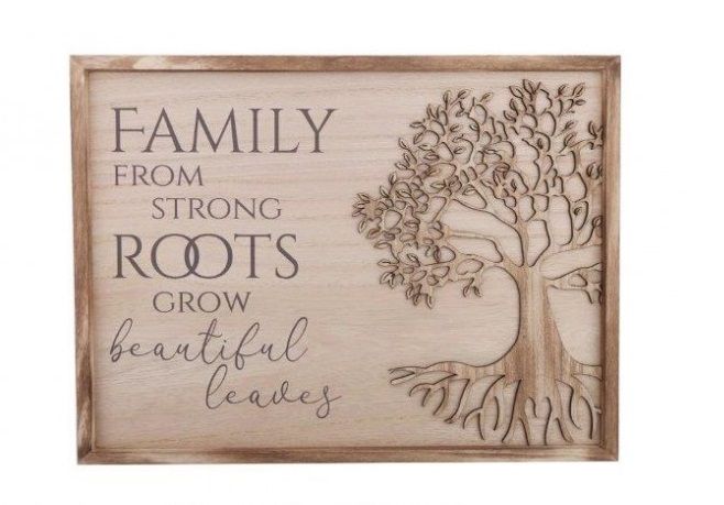 Tree of Life Family Plaque