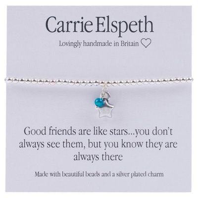 Carrie Elspeth 'Good Friends' Sentiment Bracelet