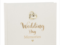 Wedding Day Memories Bands of Gold 4 x 6 Photo Album 50 picture