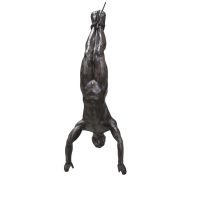 Bronze Bungee Jumping Man Ornament