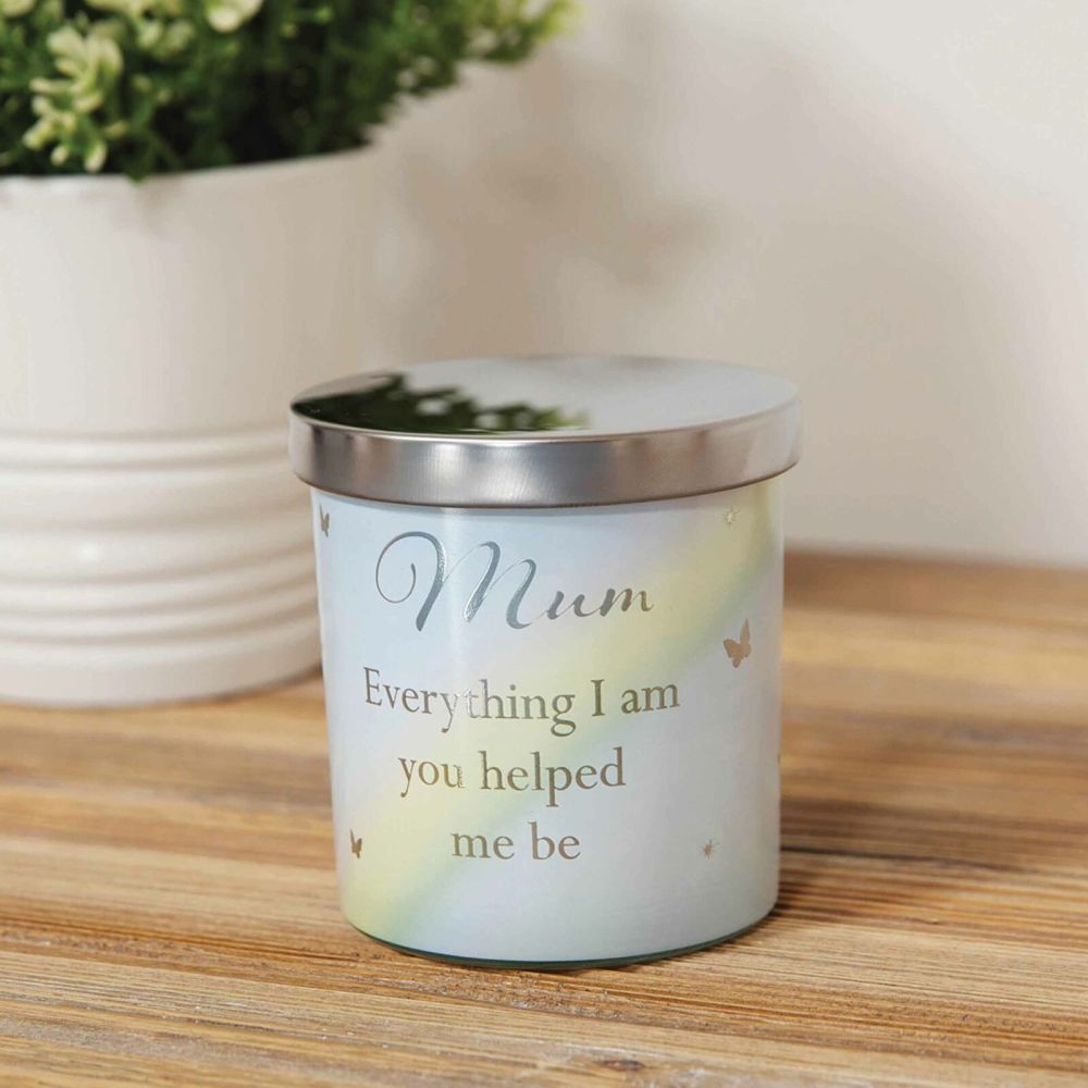 REFLECTIONS BLACKCURRANT ROSE SCENTED MUM CANDLE 