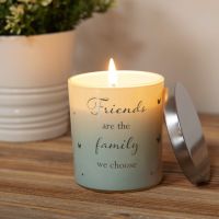 REFLECTIONS BLACKCURRANT ROSE SCENTED FRIEND CANDLE 