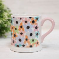  Quicksilver Mug - Pastel Flowers