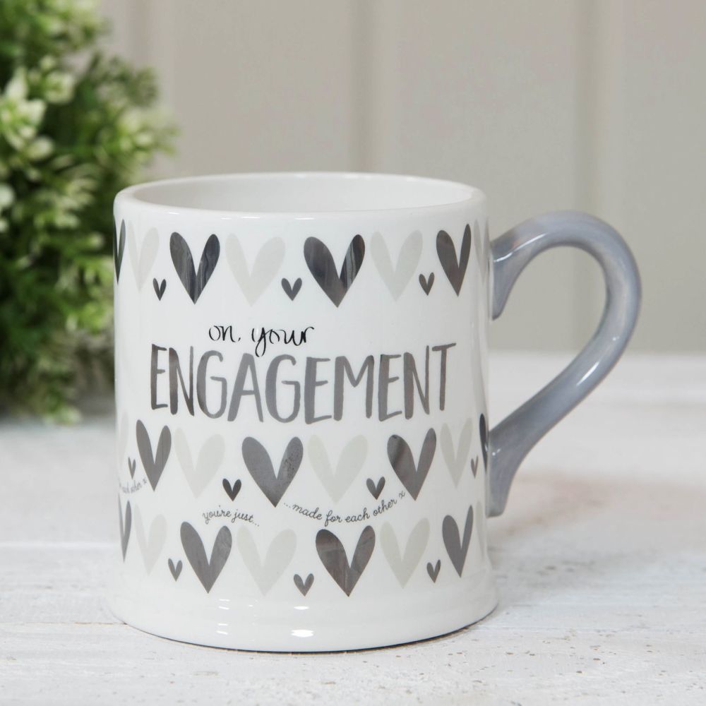 Quicksilver Electro Plated Engagement Mug