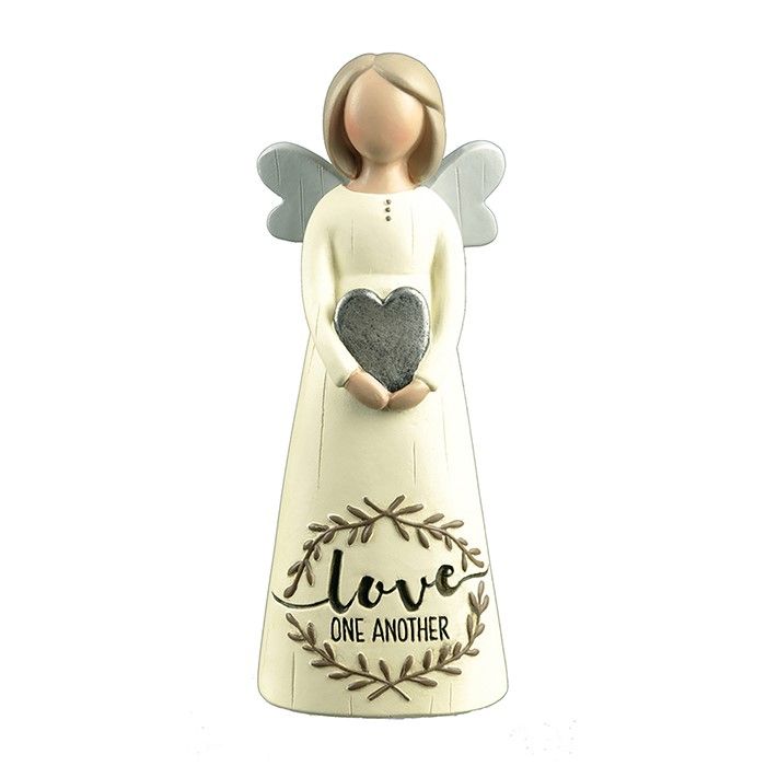 Feather & Grace "Love One Another" Angel Figurine