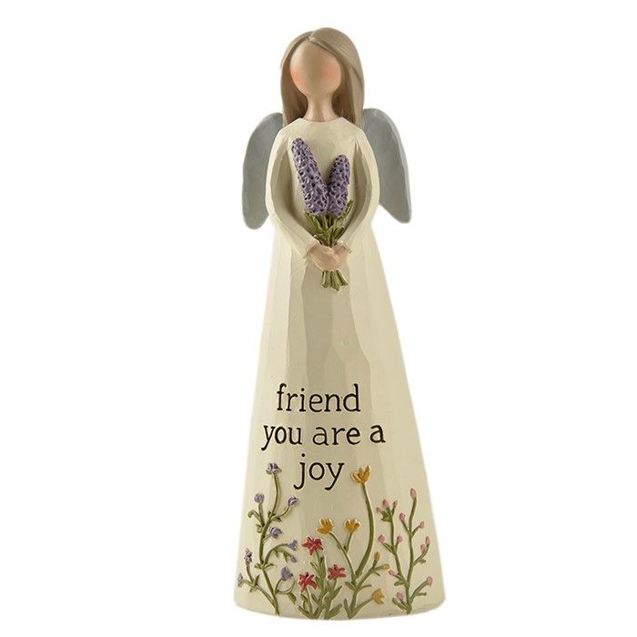 Feather & Grace Friend You Are A Joy Sentiment Angel Figurine