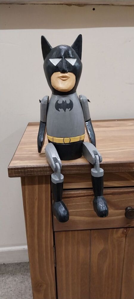 Batman Large Fairtrade Painted Puppet