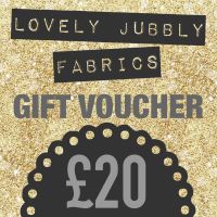 £20 Gift Voucher for Lovely Jubbly Fabrics sent by email