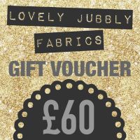 £60 Gift Voucher for Lovely Jubbly Fabrics sent by email