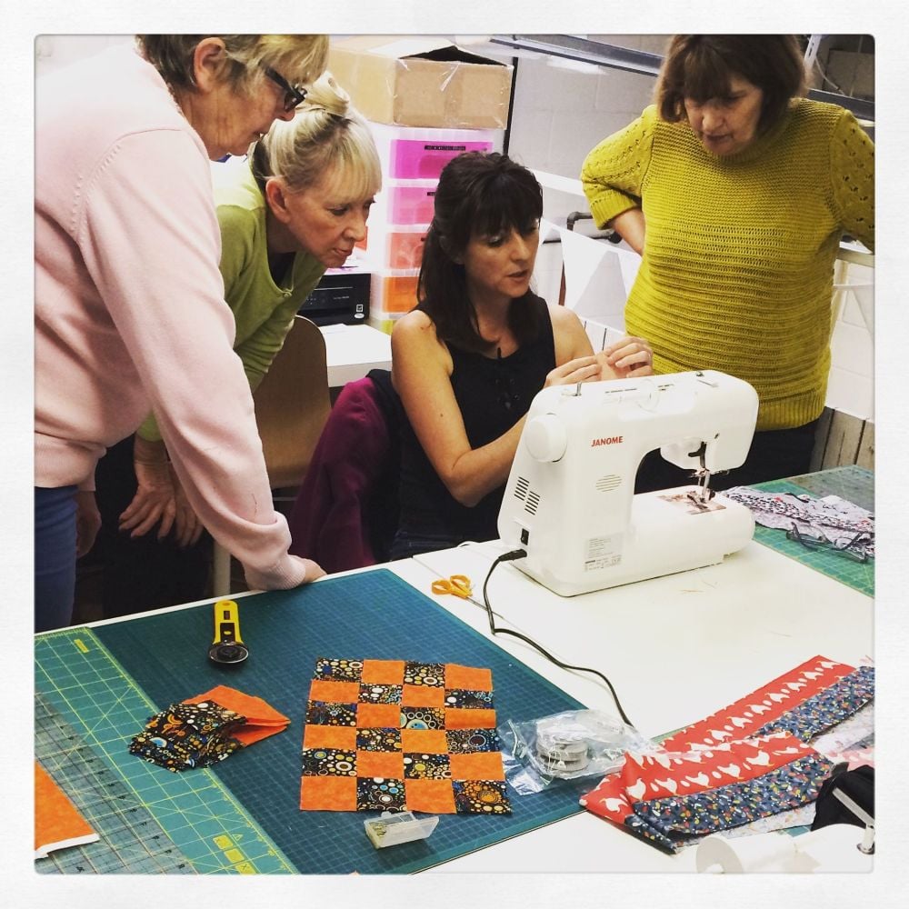 Beginner's Patchwork Crash Course - 2.5 hours Sewing Class