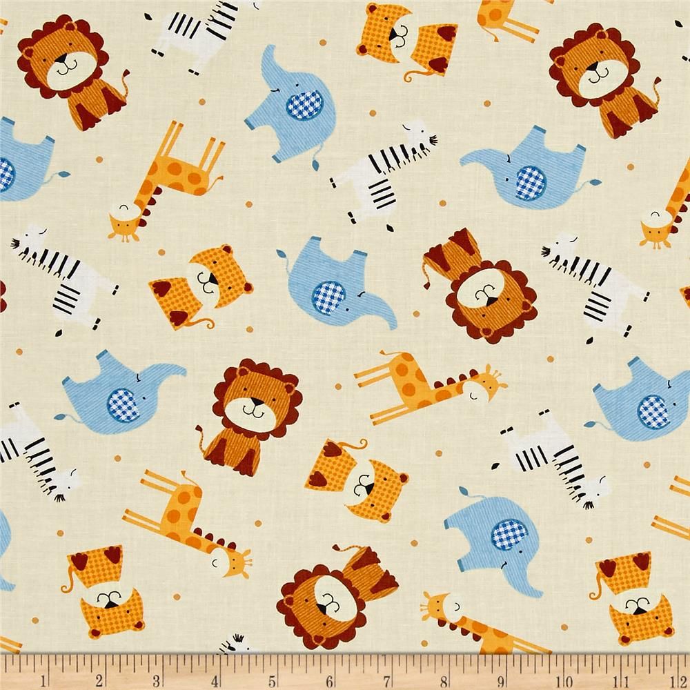 Noah's Story Ark Animals Tossed Tiger Zebra Giraffe Elephant Lion Nursery C