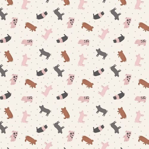 Tiny Pig Piglet Breeds Farmyard Small Things On The Farm Pigs Animal Cotton