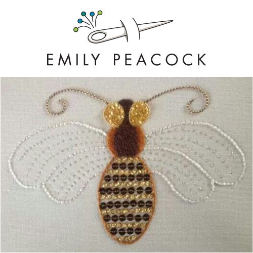 Bee Embroidery Workshop with Emily Peacock