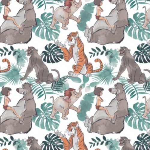 Disney Classics Jungle Book Watercolour Baloo Mowgli Shere Khan Bagheera Co