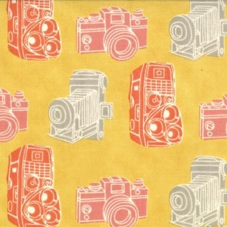 Cameras Retro Camera Vacation Cotton Fabric