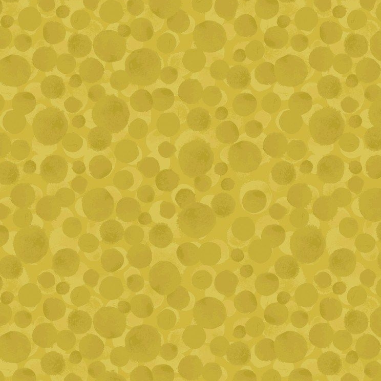 Bumbleberries Chartreuse Acid Yellow Coordinate Quilting Blender Filler Tex