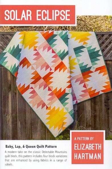 Elizabeth Hartman Solar Eclipse Quilt Pattern