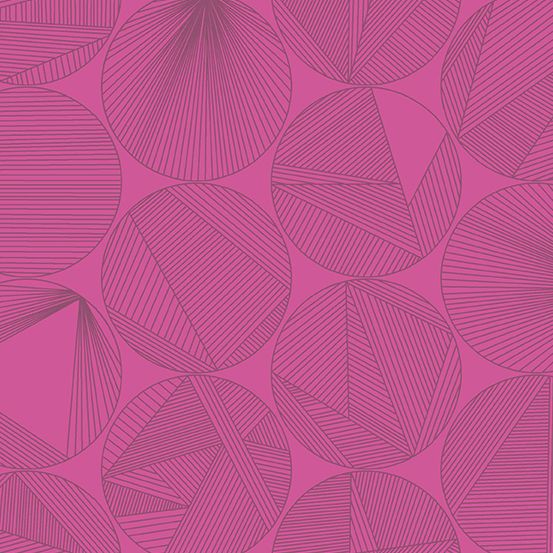 Quantum Petri Magenta Circles Linear Geometric Lines Blender Giucy Giuce Co