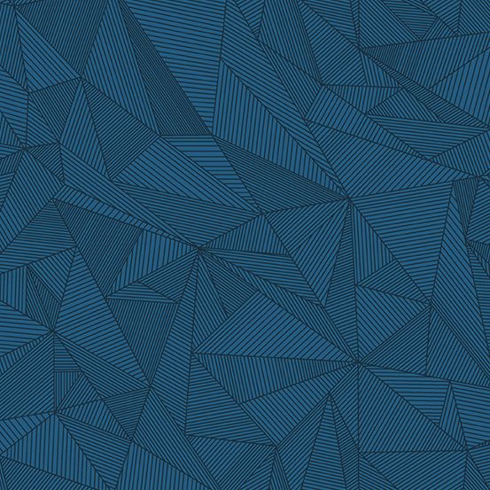 Quantum Terra Celestial Blue Linear Geometric Lines Blender Giucy Giuce Cot