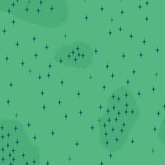 Quantum Polaris Jade Green Emerald Stars Geometric Blender Giucy Giuce Cott