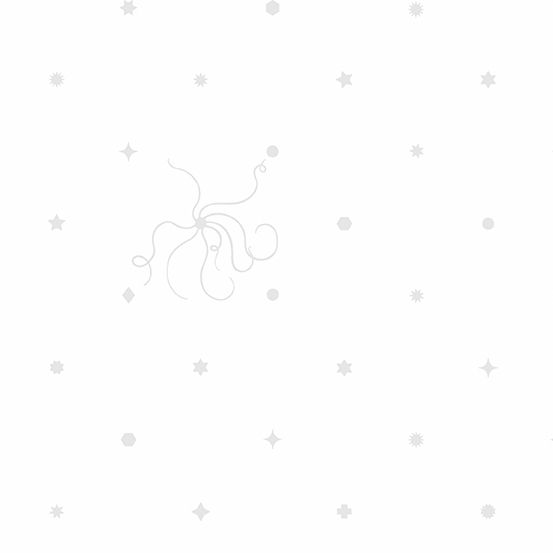 Sun Print 2018 Diatom Salt Star Geometric Nautical White Grey Blender Cotto
