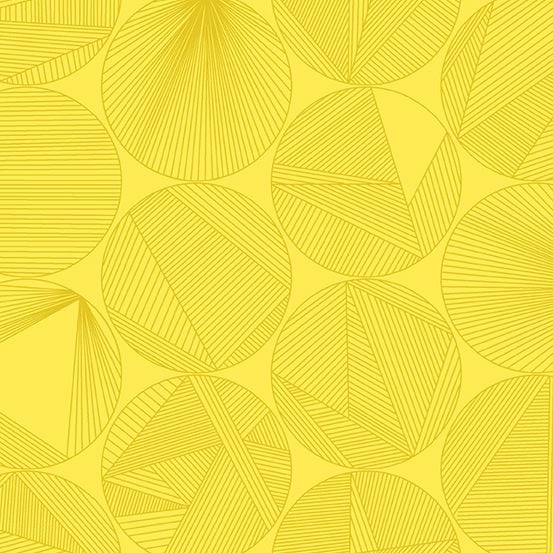Redux Petri Canary Yellow Circles Linear Geometric Lines Blender Giucy Giuc