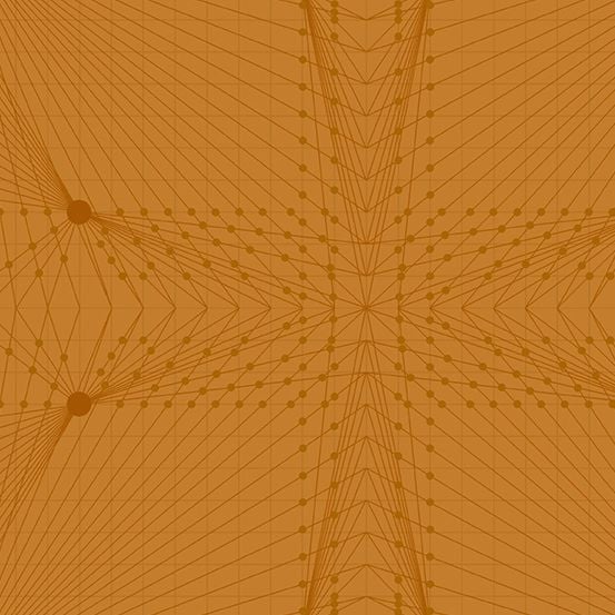 Quantum Interconnection Rust Orange Linear Geometric Lines Blender Giucy Gi