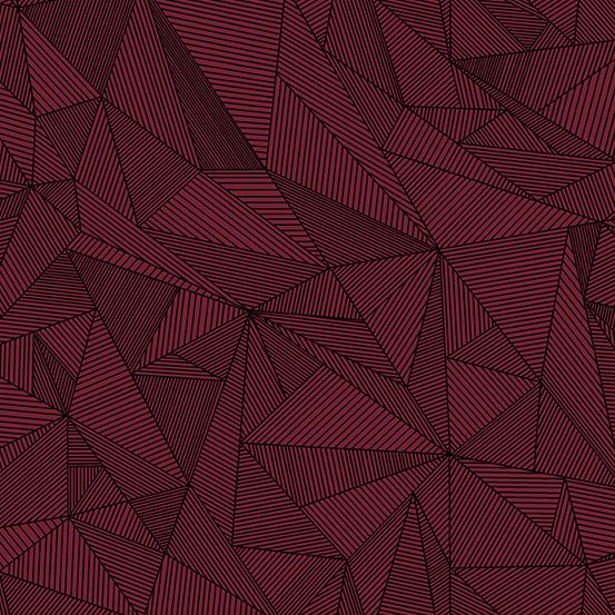Quantum Terra Garnet Burgundy Linear Geometric Lines Blender Giucy Giuce Co