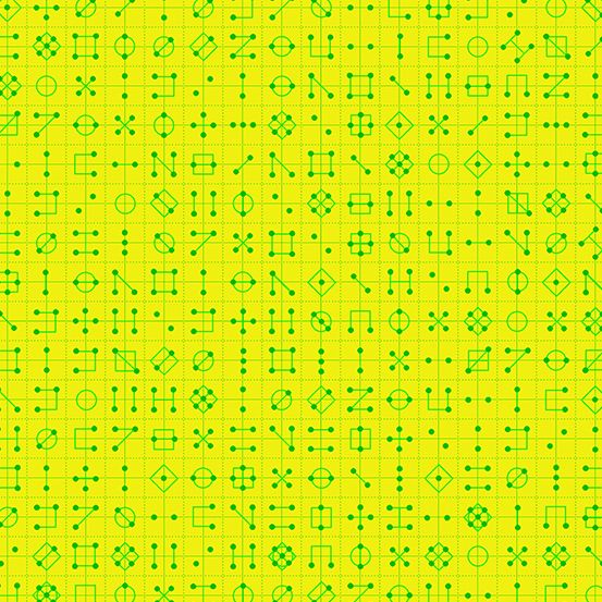 Declassified Cipher Radioactive Neon Symbol Linear Geometric Lines Blender