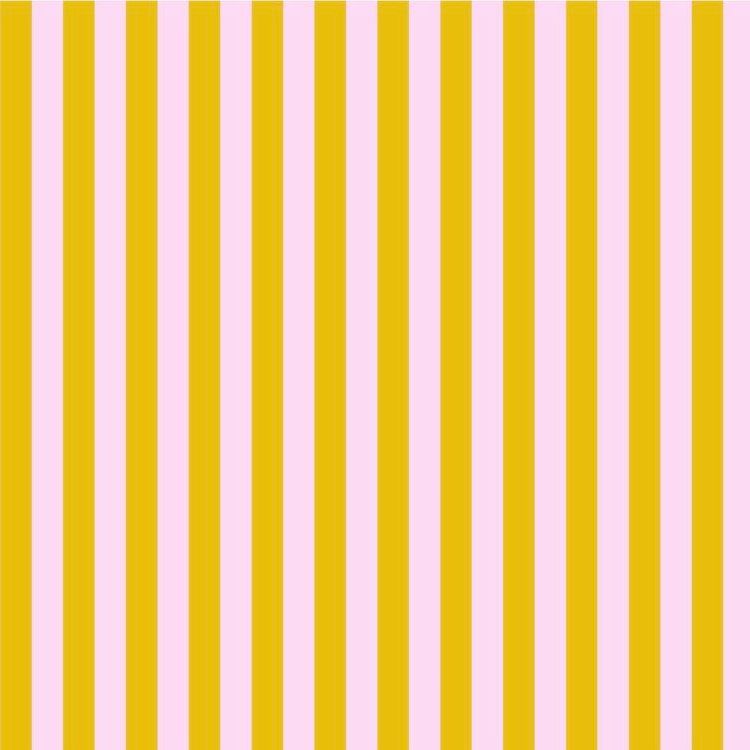 Tula Pink True Colors Stripes Marigold Tent Stripe Geometric Blender Cotton Fabric