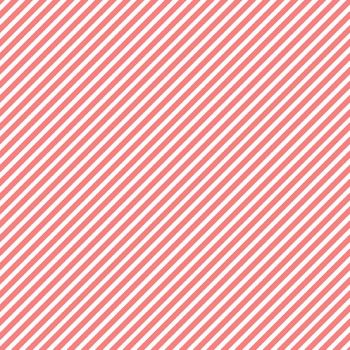 EXCLUSIVE Sweet Shoppe Candy Stripe Grapefruit and White Bias Stripes Pinstripe Quilt Binding Geometric Blender Cotton Fabric