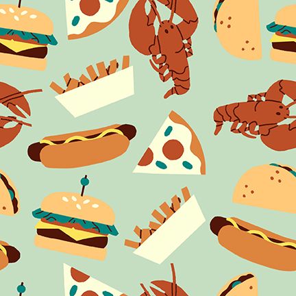 Fast Food Mint Hotdogs Pizza Burger Fries Lobster Food Trucks Jeannie Phan