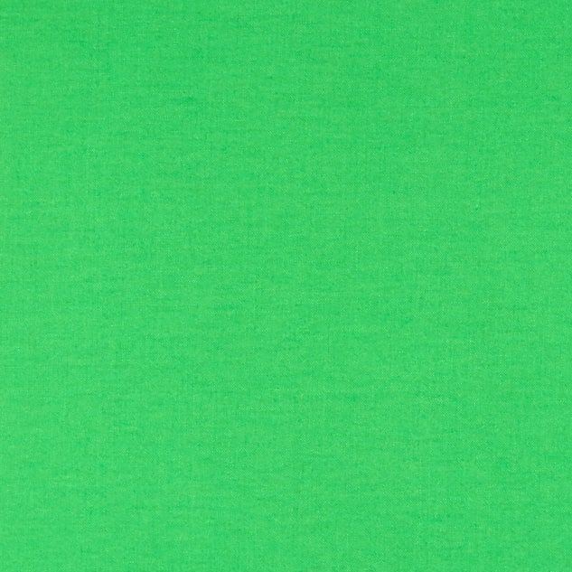 Tula Pink Designer Solids Cricket Green Plain Blender Coordinate Cotton Fabric