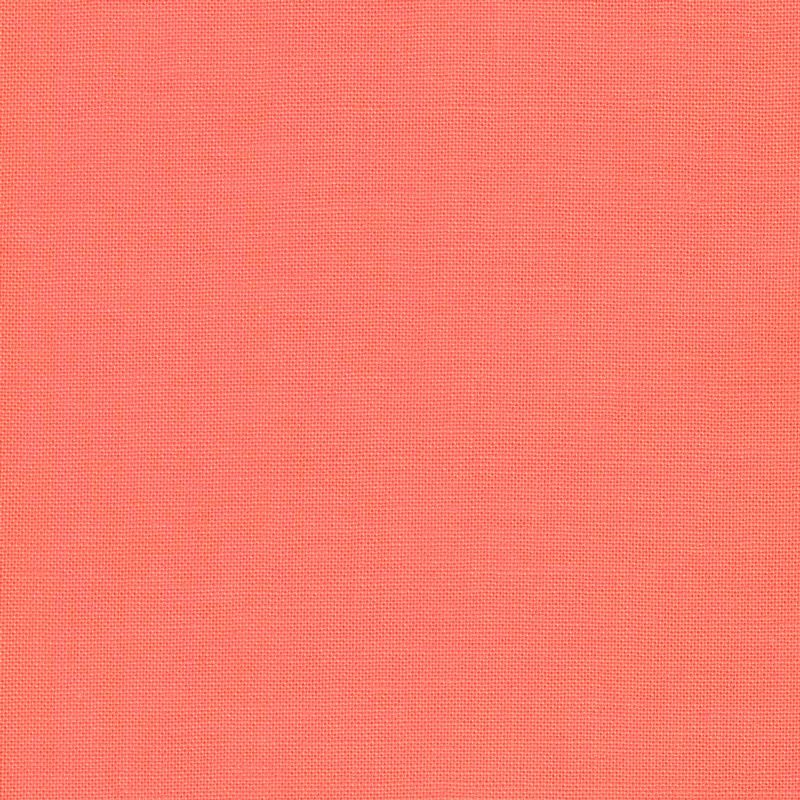 Tula Pink Designer Solids Persimmon Coral Peach Orange Plain Blender Coordi