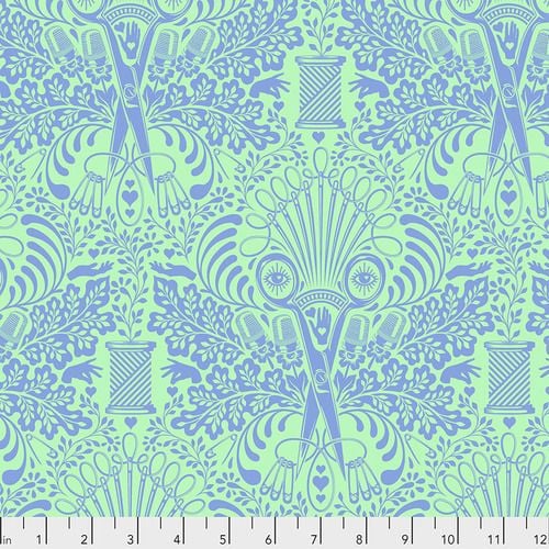 PRE-ORDER Tula Pink HomeMade Getting Snippy in Noon Cotton Fabric